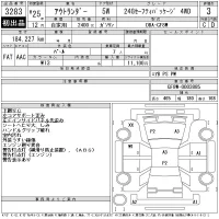 Mitsubishi OUTLANDER лот № 3283 оценка 3  с аукциона в Японии 11