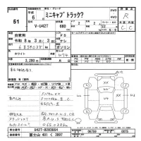 Mitsubishi MINICAB TRUCK лот № 51 оценка R  с аукциона в Японии 3