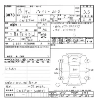 Mazda PREMACY лот № 3078 оценка 3.5  с аукциона в Японии 9
