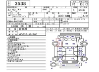 Nissan MOCO лот № 3538 оценка R  с аукциона в Японии 5