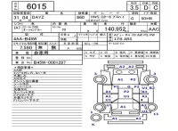 Nissan DAYZ лот № 6015 оценка 3.5  с аукциона в Японии 5