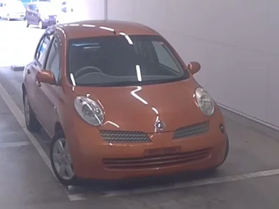 Nissan MARCH  с аукциона в Японии