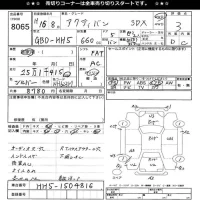 Honda ACTY VAN лот № 8065 оценка 3  с аукциона в Японии 11