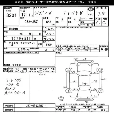 Honda LIFE  с аукциона в Японии