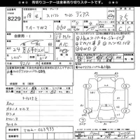 Subaru GOLF ALLTRACK лот № 8229 оценка 3.5  с аукциона в Японии 11
