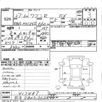 Suzuki WAGON R лот № 520 оценка 3  с аукциона в Японии 3