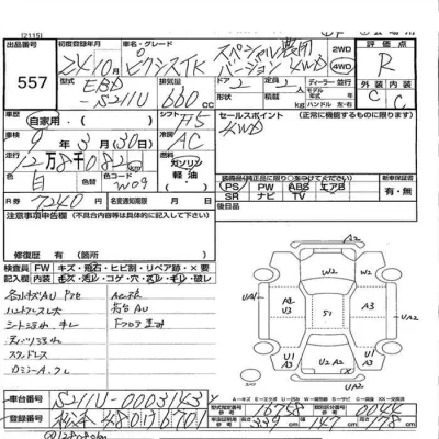Toyota PIXIS TRUCK  с аукциона в Японии