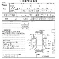 Mitsubishi I лот № 90023 оценка 3  с аукциона в Японии 10