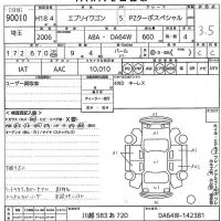Suzuki EVERY WAGON лот № 90010 оценка 3.5  с аукциона в Японии 10