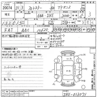 Subaru FORESTER лот № 20074 оценка 3  с аукциона в Японии 10