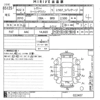 Subaru LEGACY лот № 85125 оценка 4  с аукциона в Японии 10