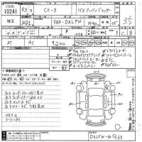 Mazda CX-3 лот № 10241 оценка 3.5  с аукциона в Японии 10