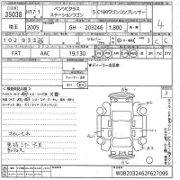 Mercedes-Benz C CLASS WAGON лот № 35038 оценка 4  с аукциона в Японии 10