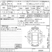 Mazda CX-30 лот № 20172 оценка 4.5  с аукциона в Японии 10