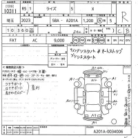 Toyota RAIZE лот № 10311 оценка R  с аукциона в Японии 10