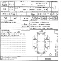 Mazda CX-3 лот № 20245 оценка 4.5  с аукциона в Японии 10