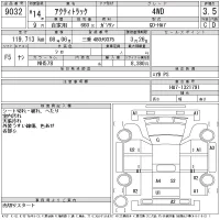 Honda ACTY TRUCK лот № 9032 оценка 3.5  с аукциона в Японии 11
