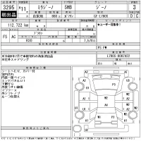Daihatsu MIRA лот № 3295 оценка 3  с аукциона в Японии 11