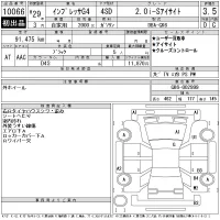 Subaru IMPREZA G4 лот № 10066 оценка 3.5  с аукциона в Японии 11