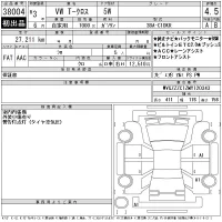 Volkswagen T-CROSS лот № 38004 оценка 4.5  с аукциона в Японии 11