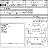 Toyota DYNA лот № 40001 оценка RA  с аукциона в Японии 11