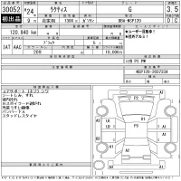 Toyota RACTIS лот № 30052 оценка 3.5  с аукциона в Японии 11