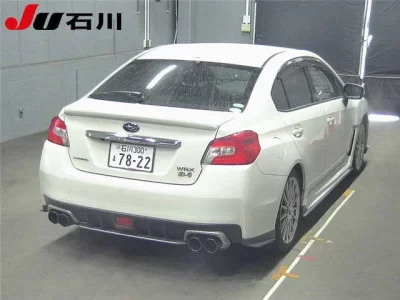 Subaru WRX  с аукциона в Японии