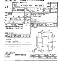 Toyota SIENTA лот № 24 оценка 3.5  с аукциона в Японии 5