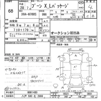 Daihatsu Boon лот № 68 оценка 4  с аукциона в Японии 5