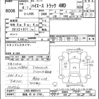 Toyota HIACE TRUCK лот № 8006 оценка 2  с аукциона в Японии 5