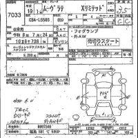 Daihatsu MOVE LATTE лот № 7033 оценка 3.5  с аукциона в Японии 4