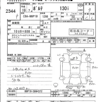 Toyota PORTE лот № 2344 оценка 3  с аукциона в Японии 5