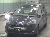 Toyota SIENTA лот № 2208 оценка 3.5  с аукциона в Японии 2