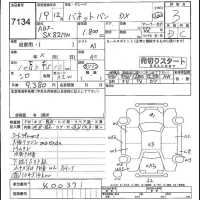 Nissan VANETTE VAN лот № 7134 оценка 3  с аукциона в Японии 4