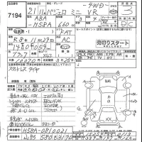 Mitsubishi PAJERO MINI лот № 7194 оценка 3  с аукциона в Японии 4