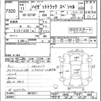 Daihatsu HIJET TRUCK лот № 7320 оценка 3  с аукциона в Японии 4