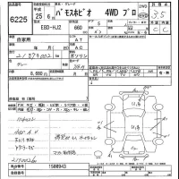 Honda VAMOS лот № 6225 оценка 3.5  с аукциона в Японии 5