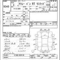 Daihatsu ATRAI VAN лот № 5045 оценка 3.5  с аукциона в Японии 5