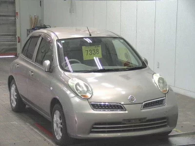 Nissan MARCH  с аукциона в Японии