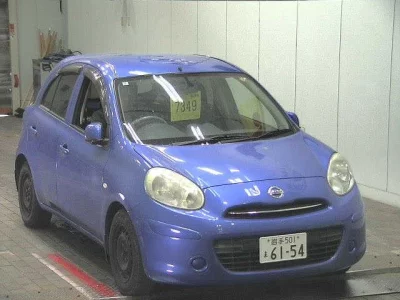 Nissan MARCH  с аукциона в Японии