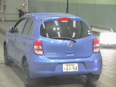 Nissan MARCH  с аукциона в Японии