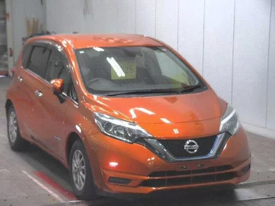 Nissan NOTE  с аукциона в Японии
