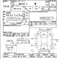 Mitsubishi EK WAGON лот № 7418 оценка RA  с аукциона в Японии 4