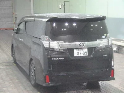 Toyota VELLFIRE  с аукциона в Японии