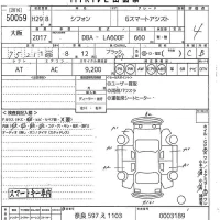 Subaru CHIFFON лот № 50059 оценка 4  с аукциона в Японии 10