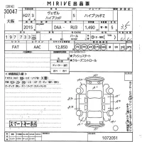 Honda VEZEL лот № 30047 оценка 3.5  с аукциона в Японии 10