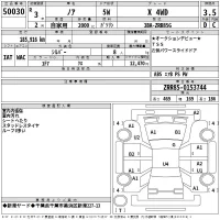 Toyota NOAH лот № 50030 оценка 3.5  с аукциона в Японии 2