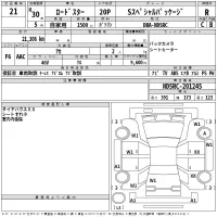 Mazda ROADSTER лот № 21 оценка R  с аукциона в Японии 2