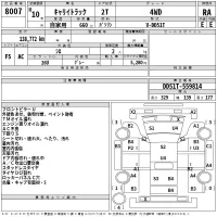 Suzuki CARRY TRUCK лот № 8007 оценка RA  с аукциона в Японии 2