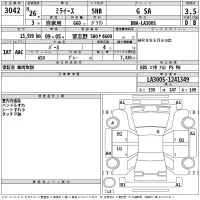 Daihatsu MIRA E S лот № 3042 оценка 3.5  с аукциона в Японии 2